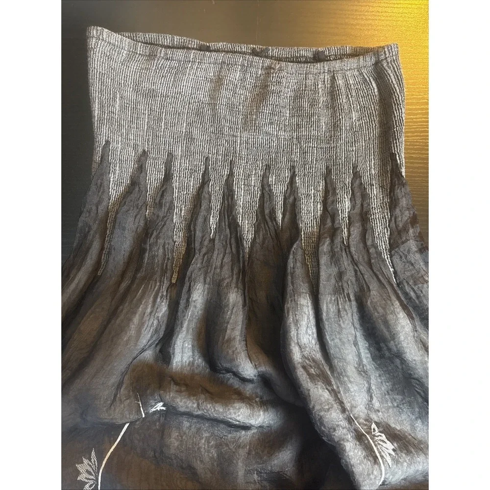 Anthropologie Lapis Convertible Maxi Skirt Tube Dress Witchy Fairy Grunge Whimsy - Picture 4 of 9